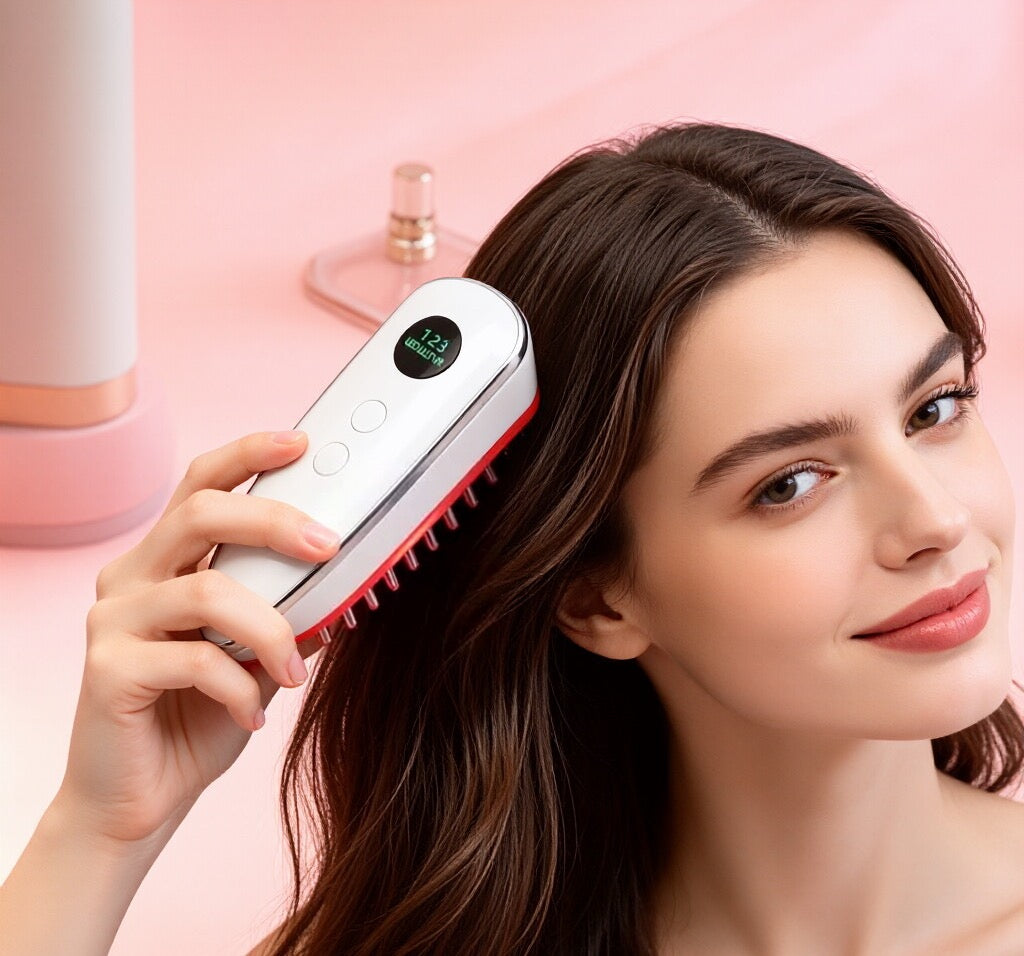 Advanced Red Light Therapy Electric Scalp Massage