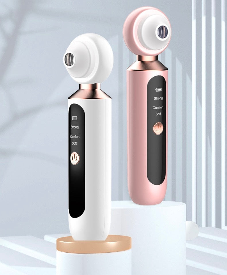 Facial oil and blackhead removal device