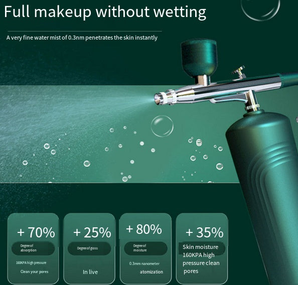KYGD+T.o.P Beauty Airbrush Makeup Spray Gun Facial spa(BE2)