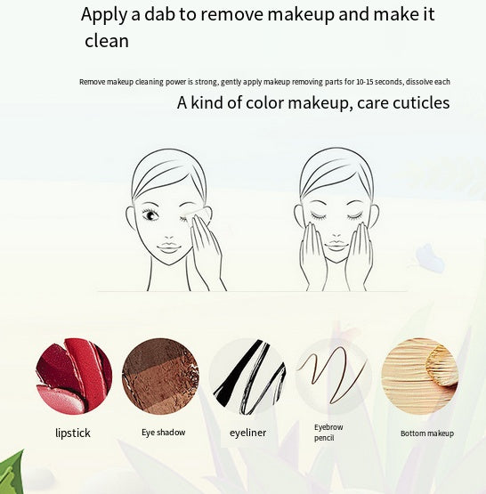 *HOT KTGD+T.o.P One Time Wash Free Makeup Remover Wipes(1 Sheets) (FM1)