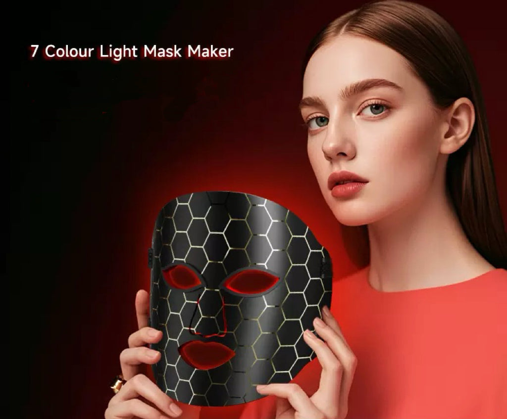 Acne-removing facial mask device  silicone face mask