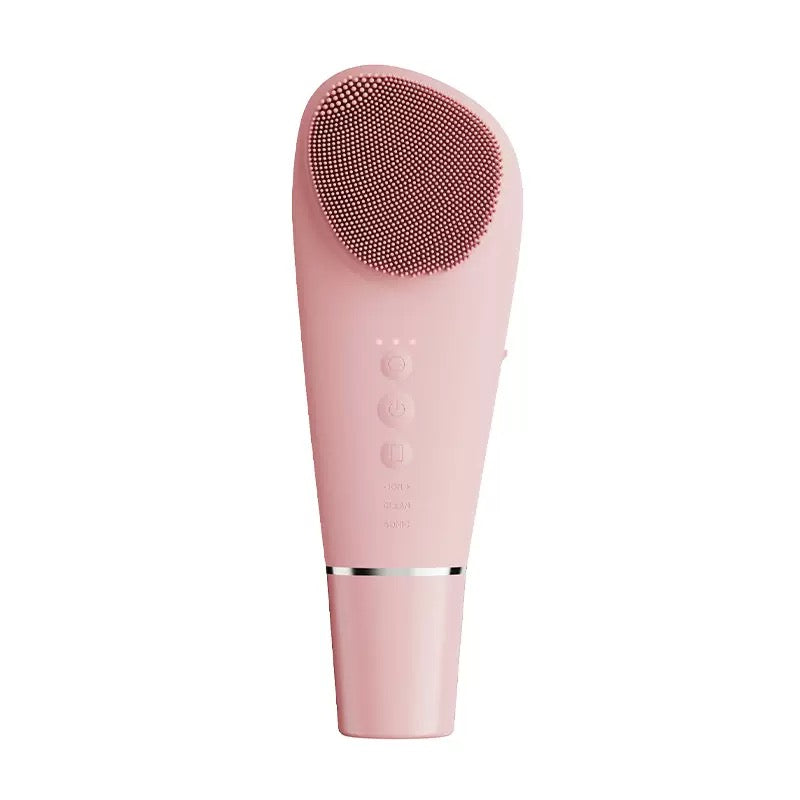 2-in-1 Fine Bristle Head  Zoned Silicone Brush Head blackhead rejuvenation exfoliating pore  extractor