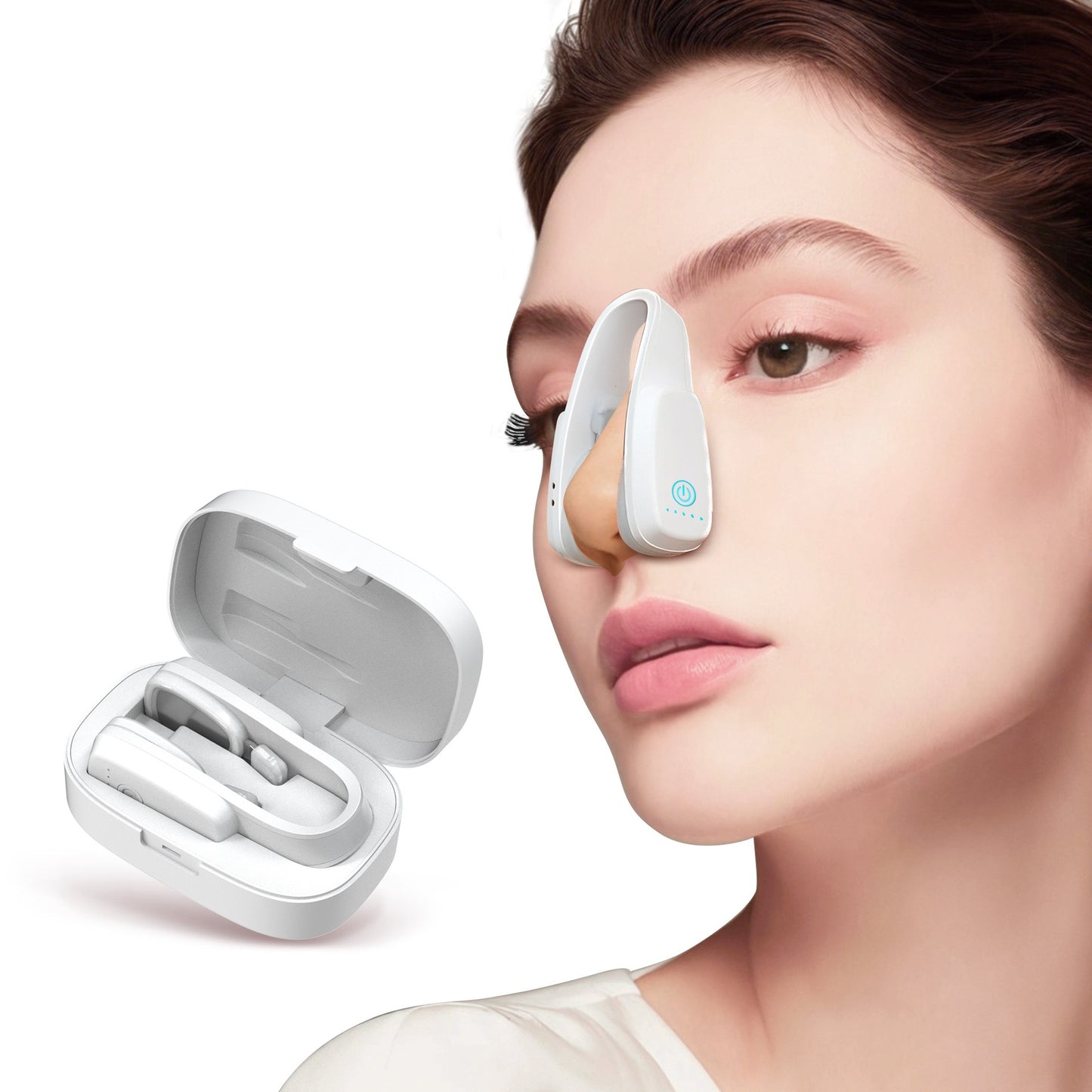 ems micro-current pulse nose clip nose bridge device nose massage instrument