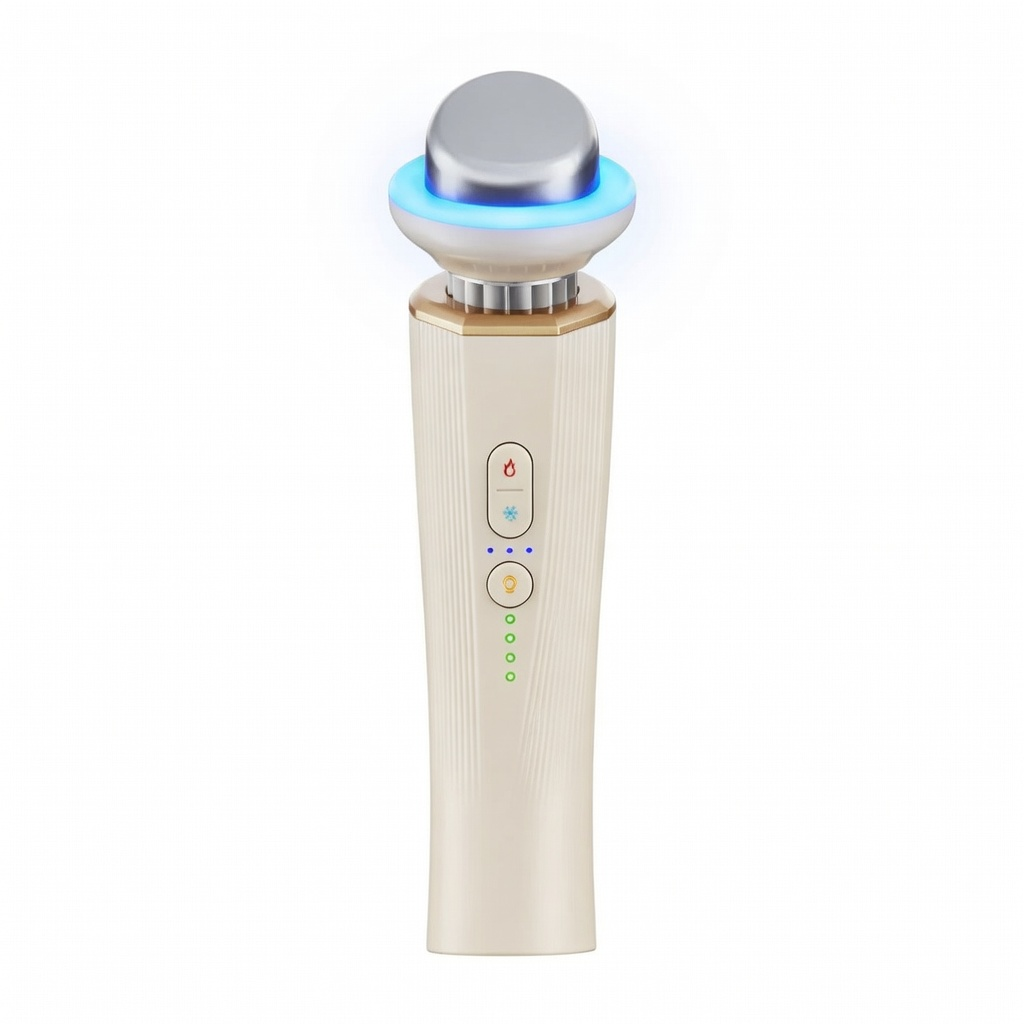 LED Phototherapy Hot & Cold Facial Massager