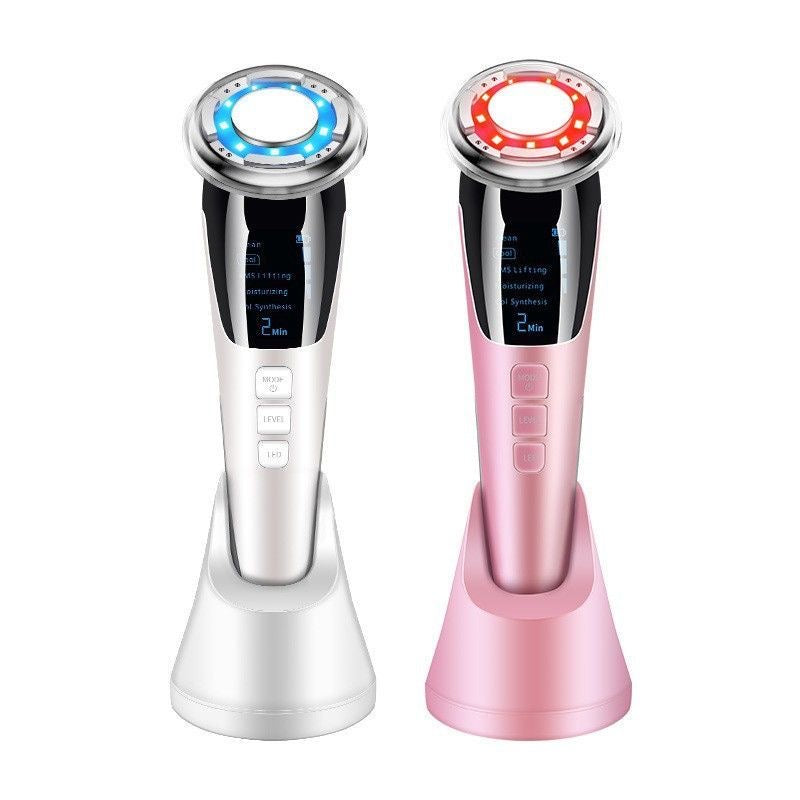 Photon skin rejuvenation cold and hot introduction device