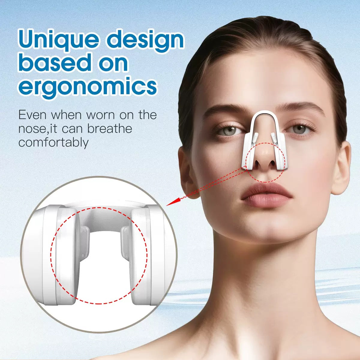 ems micro-current pulse nose clip nose bridge device nose massage instrument