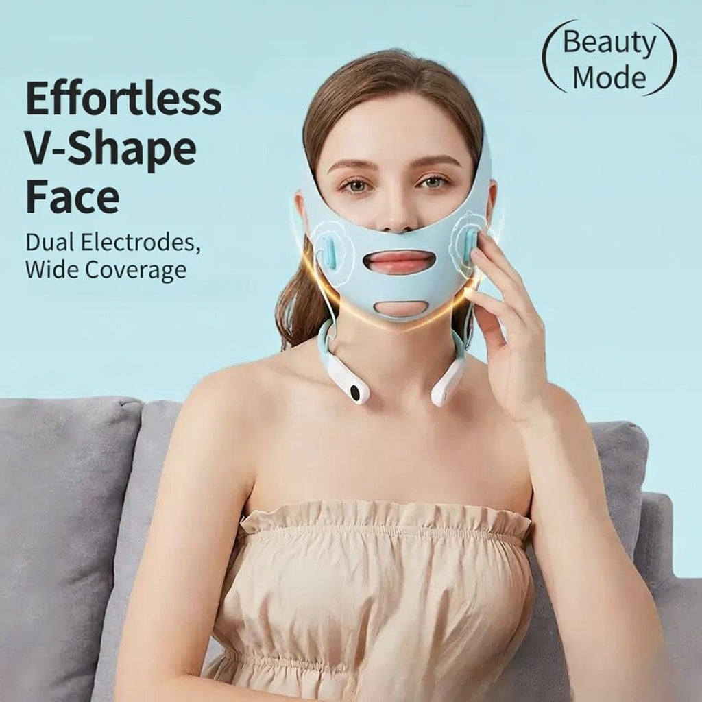 Easy Small V-Face EMS Pulse Facial Sculpting Mask