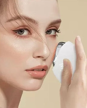 Facial lifting and firming rechargeable EMS microcurrent facial massager