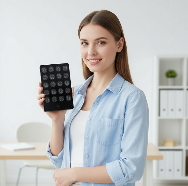 Small LED beauty device