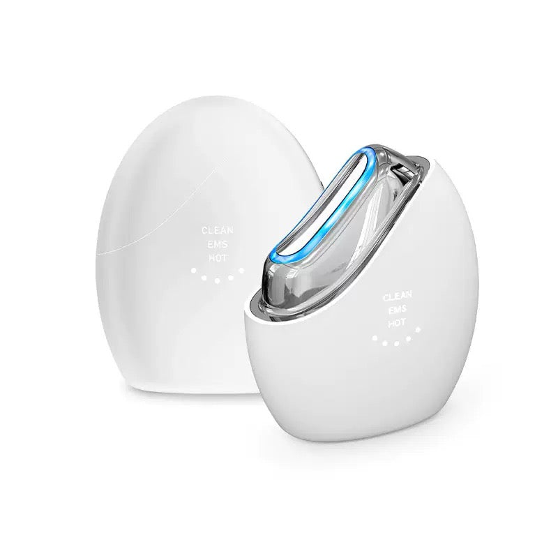 Facial lifting and firming rechargeable EMS microcurrent facial massager
