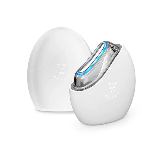 Facial lifting and firming rechargeable EMS microcurrent facial massager