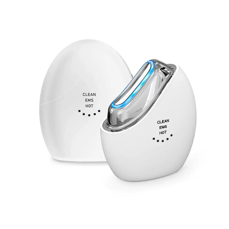 Facial lifting and firming rechargeable EMS microcurrent facial massager