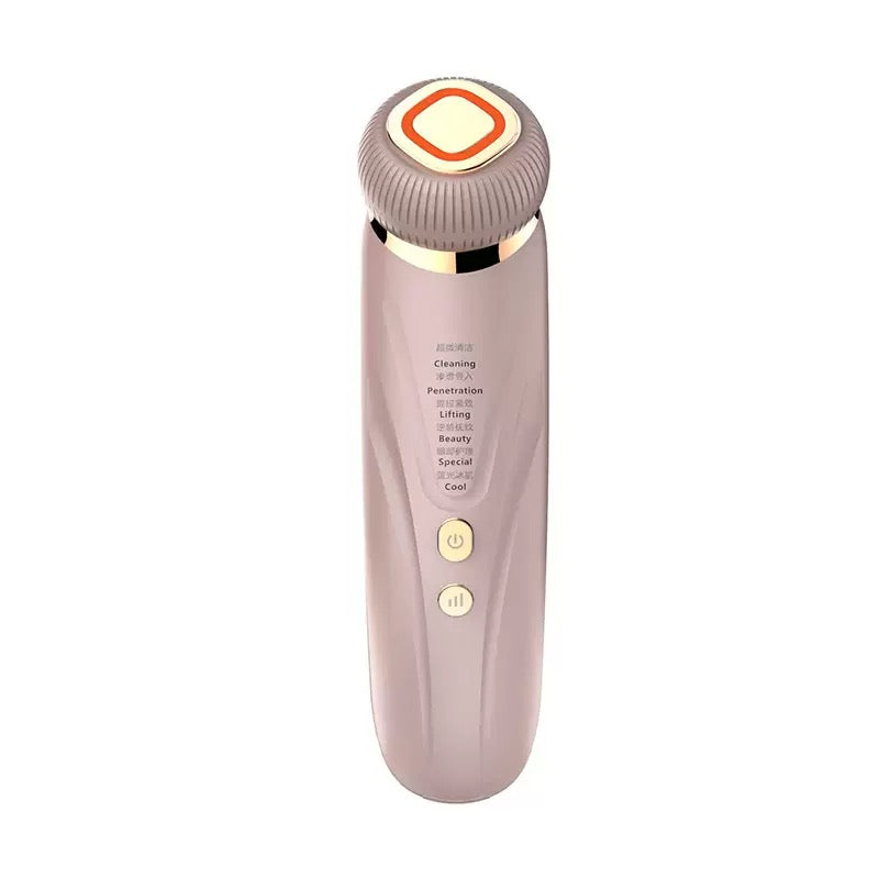 Hot compress and ice compress device facial cleanser